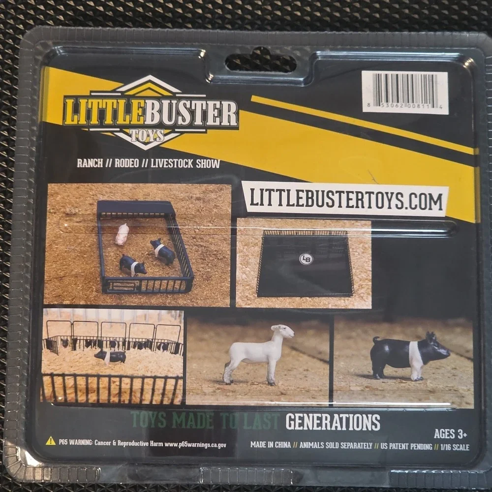 Little Buster Hog/Lamb/Goat Stall 1/16 Scale New